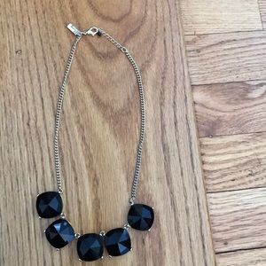 Black chunky necklace